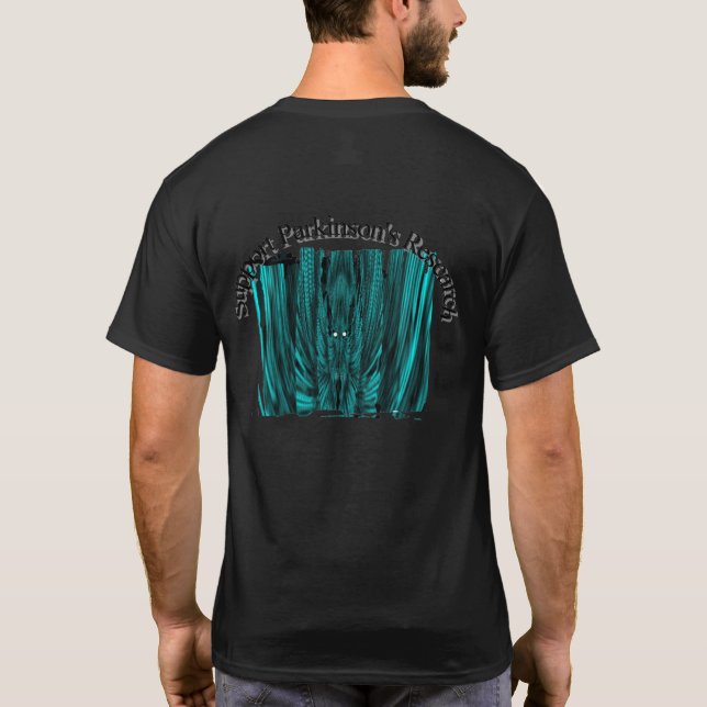 T-shirt des recherches de Parkinson de soutien (Dos)