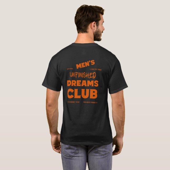 T-shirt Des rêves inachevés (Dos entier)