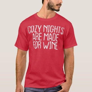 T-shirt Des Soirées Amusantes Et Cosy Sont Réalisées Pour 