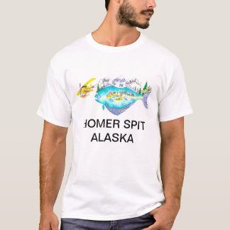 T-shirt DES tee - shirts JUSTE POUR LES BATAILLES HALIBUT