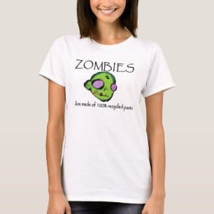 T-shirt Des zombis sont faits de pièces réutilisées par