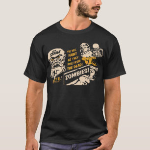 T-shirt Des ZOMBIS vous VOUS ÉVANOUIREZ comme ils se