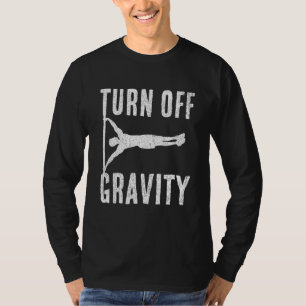 T-shirt Désactiver la gravité - Calisthène Exercice Zéro G