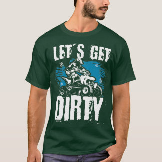 T-shirt désaltérer Quad ATV Quad pilote 