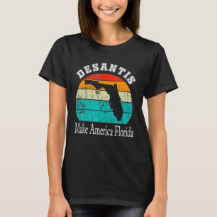 T-shirt Desantis 2024 Faire de l'Amérique Florida Election
