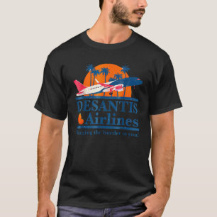 T-shirt DeSantis Airlines Marthas Vineyard Meme 2022 Polit