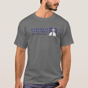 T-shirt Desantis Airlines Mème politique drôle Ron Desanti