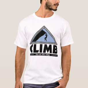 T-shirt d'escalade de roche