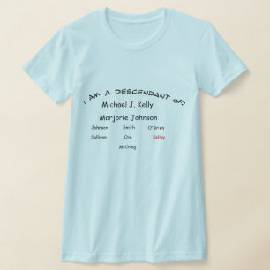 T-shirt - descendant de…