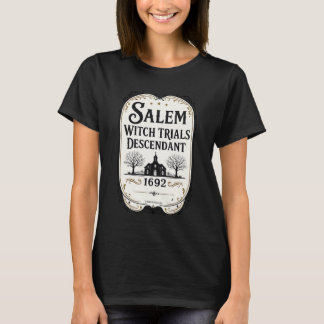 T-shirt descendant des procès des sorcières de Sal