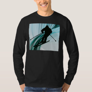 T-shirt Descendeur sur les rubans glacials