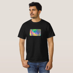 T-shirt Descente d'infini holographique 