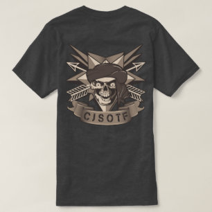 T-shirt Désert CJSOTF personnalisable