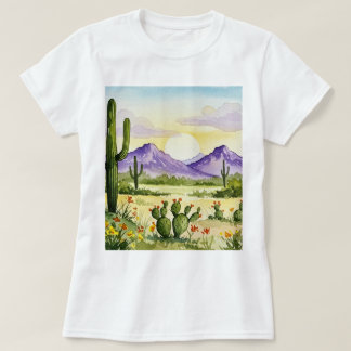 T-shirt Desert landscape