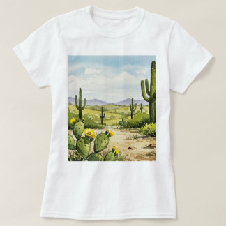 T-shirt Desert landscape