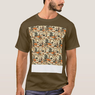 T-shirt Désert Motif sans mer dune de sable Sahara Quicksa
