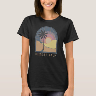 T-Shirt Desert Palm (Bleu)