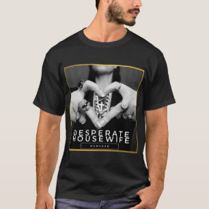 T-SHIRT DÉSESPÉRÉE FEMME / COUVERTURE D'ALBUM - MOMXDAD