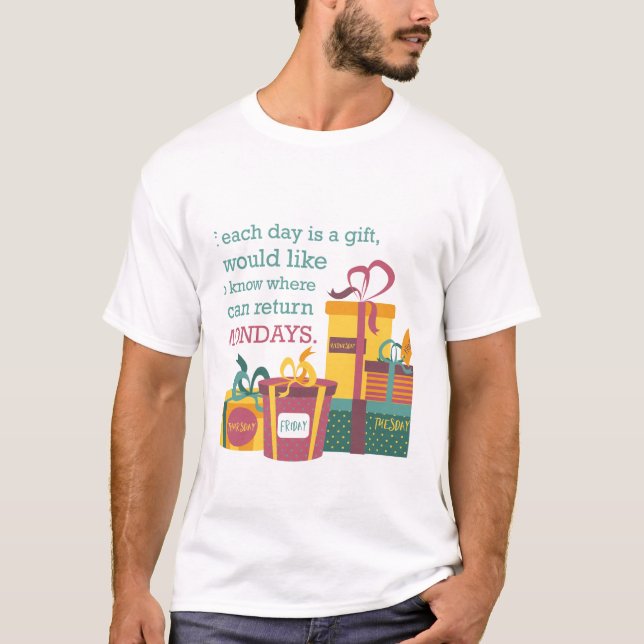 T-shirt desgin cadeux (Devant)