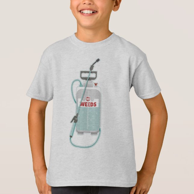 T-shirt désherbant entretien de jardin (Devant)