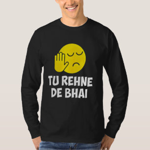 T-shirt Desi Punjabi Rakhi Cadeaux Tu Rehne De Bhai drôle
