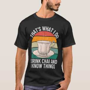 T-shirt Desi Tea Pakistani Indien Hindi Chai Hommes Femmes
