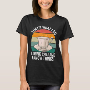 T-shirt Desi Tea Pakistani Indien Hindi Chai Hommes Femmes