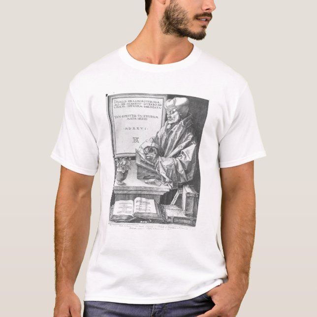 T-shirt Desiderius Erasmus de Rotterdam, 1526 (Devant)