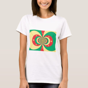 T-shirt Design à cinq branches République du Cameroun