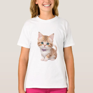 T-shirt Design adorable Baby Kitten
