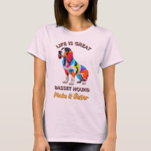 Design Amoureux de les chiens de Basset Hound