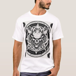 T-shirt design avec aquarelle Laver et Whimsical