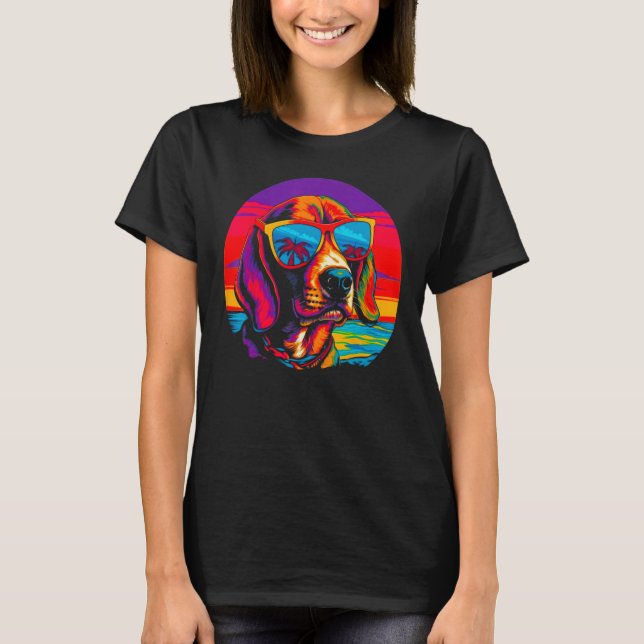 T-shirt Design Beagle Dog (Devant)