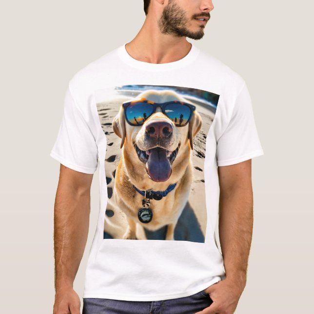 T-shirt design chien (Devant)