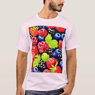 T-shirt Design coloré Berry Medley
