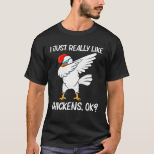 T-shirt Design cool De Poulet Pour Hommes Femmes Rooster A