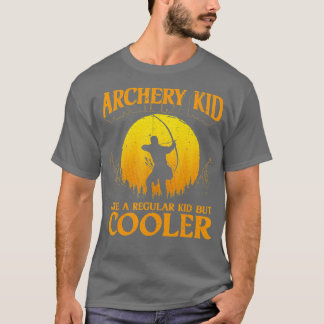 T-shirt Design cool De Tir À L'Arc Pour Enfants Archer Hom