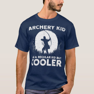 T-shirt Design cool De Tir À L'Arc Pour Enfants Archer Hom