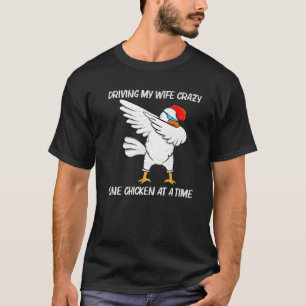 T-shirt Design cool Poulet Pour Hommes Papa Rooster Animal