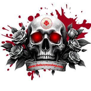 T-shirt Design crâne et Rose