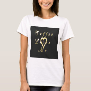 T-shirt Design crémeux pour les amateurs de café
