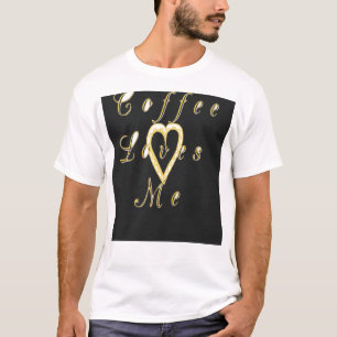 T-shirt Design crémeux pour les amateurs de café