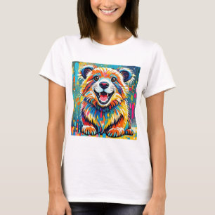 T-shirt Design d'art animal avec audace et dynamique