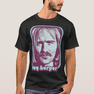T-shirt Design d'art du ventilateur de style rétro Roy Har