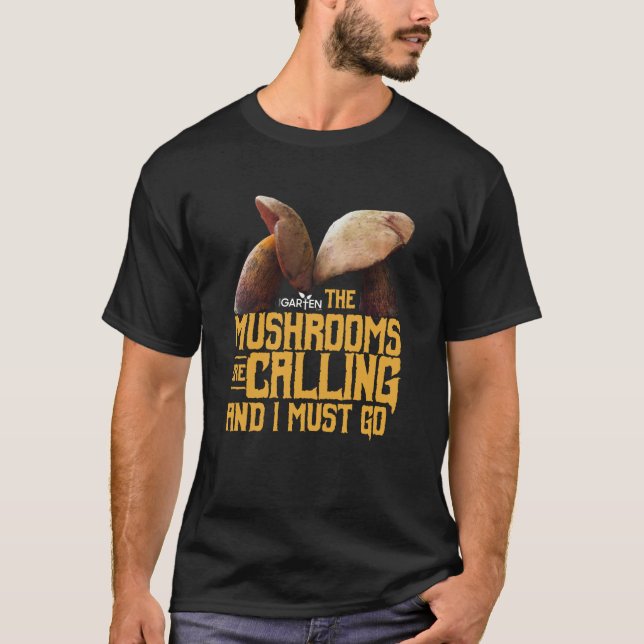 T-shirt Design De Champignons Les Champignons Sont Amusant (Devant)