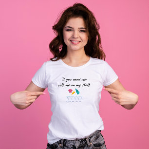 T-shirt Design de coquillages