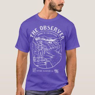 T-shirt Design de la nature de randonneur