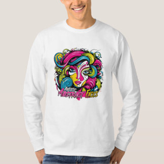 T-shirt Design de logo des visages Abstraits artistiques