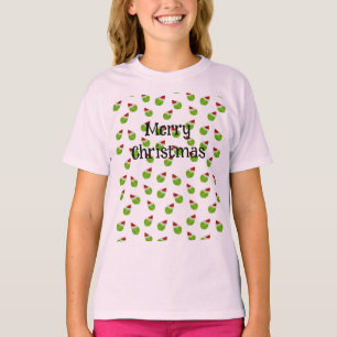 T-shirt Design de Noël pour le joueur de tennis