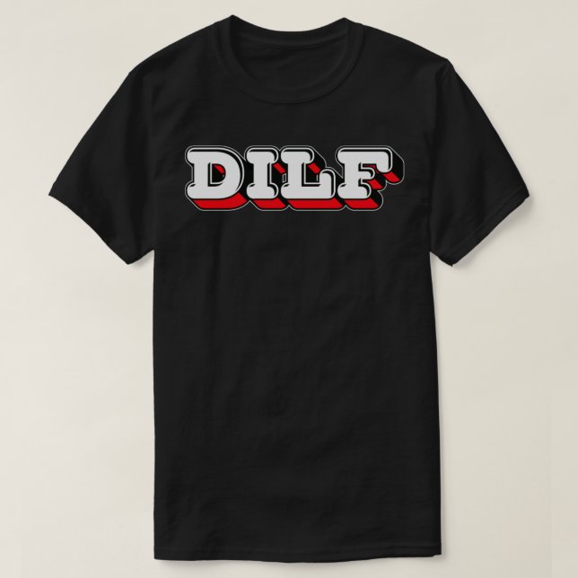T-shirt Design de style DILF Retro1 (Design devant)